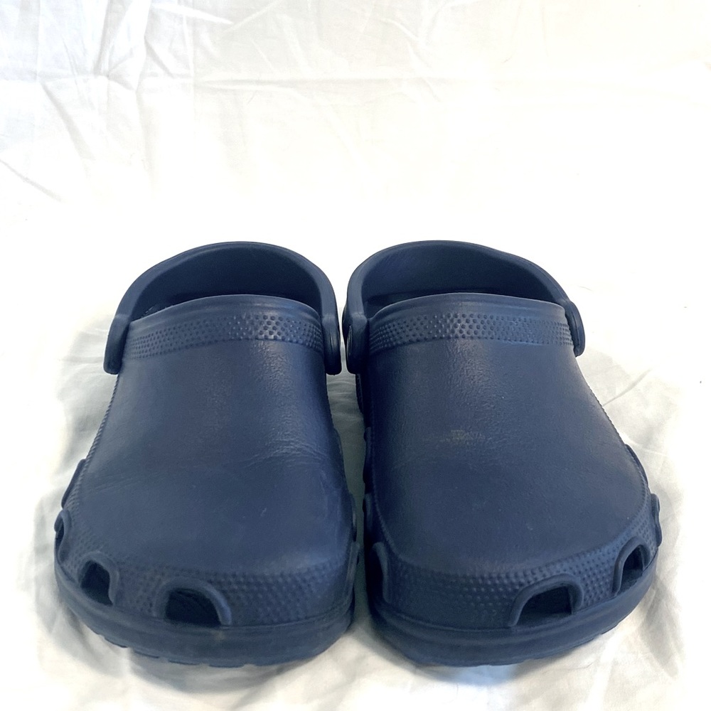 Crocs Navy Blue Slip-ons Size 4 Mens / 6 Womens